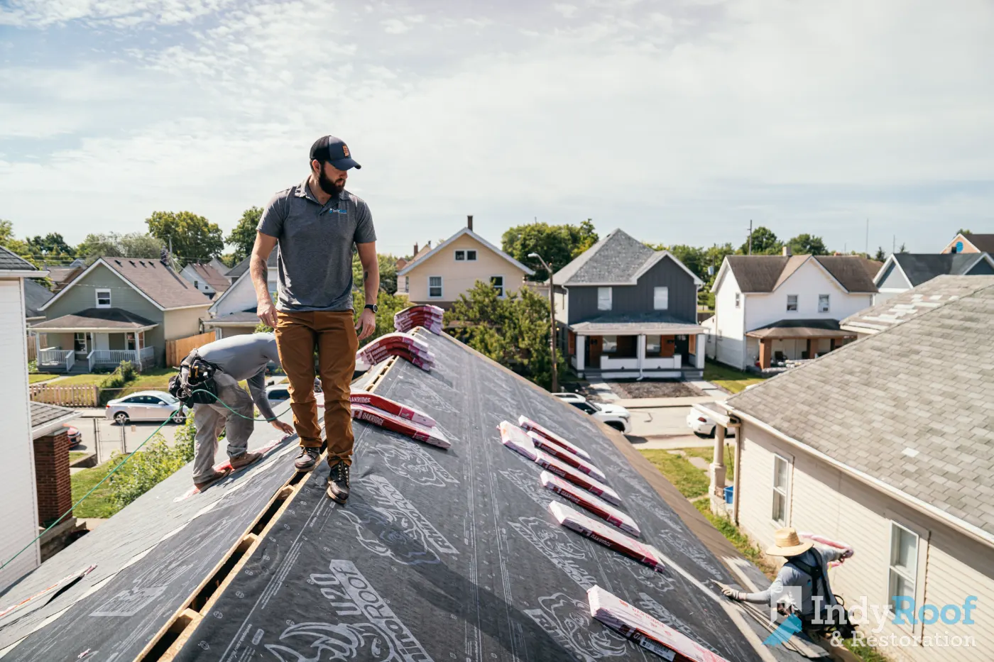 Roofing by Wellington Estates Roofing near Ingalls, IN